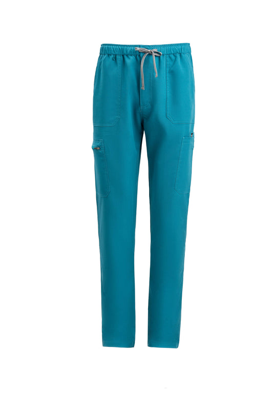 EasternRun Teal Men's Scrub Pants